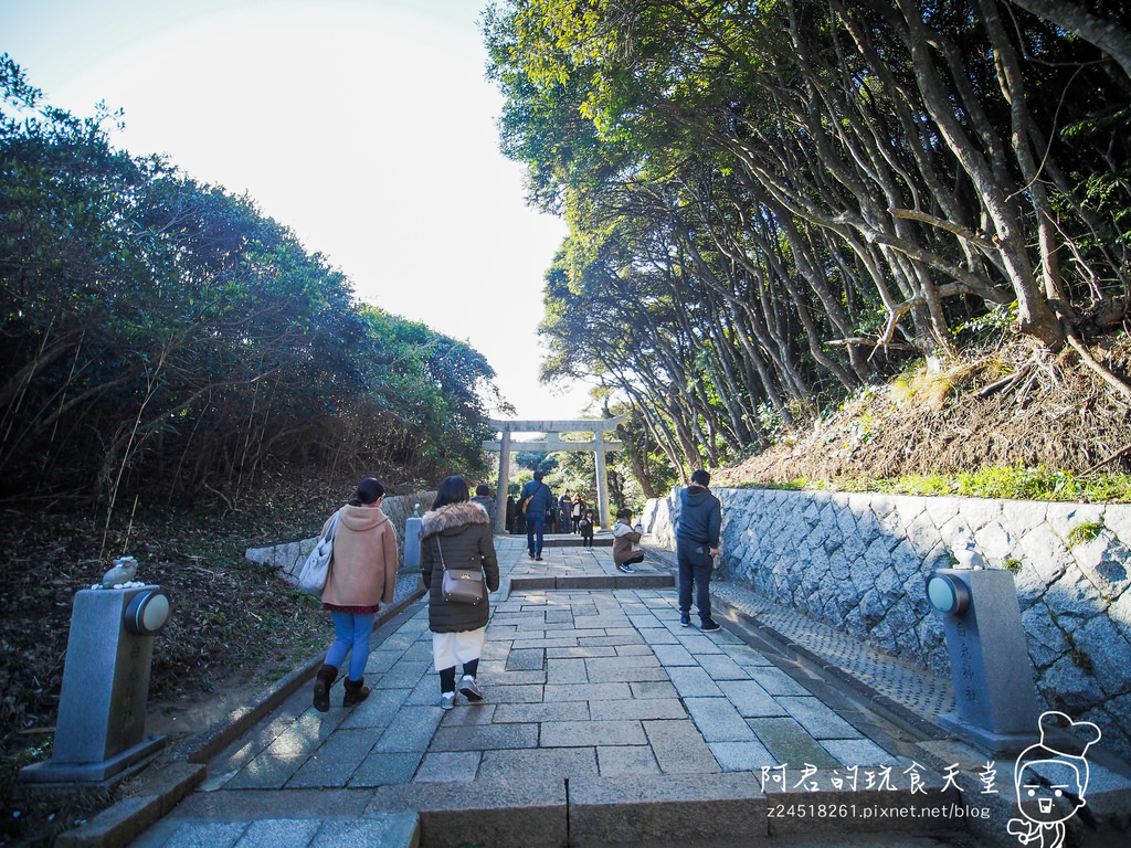 【日本】島根、鳥取十天自由行～來去日本過聖誕&跨年(10)｜新年參拜～來白兔神社求好姻緣｜濱村溫泉小鎮泡足湯