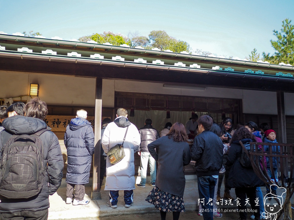 【日本】島根、鳥取十天自由行～來去日本過聖誕&跨年(10)｜新年參拜～來白兔神社求好姻緣｜濱村溫泉小鎮泡足湯