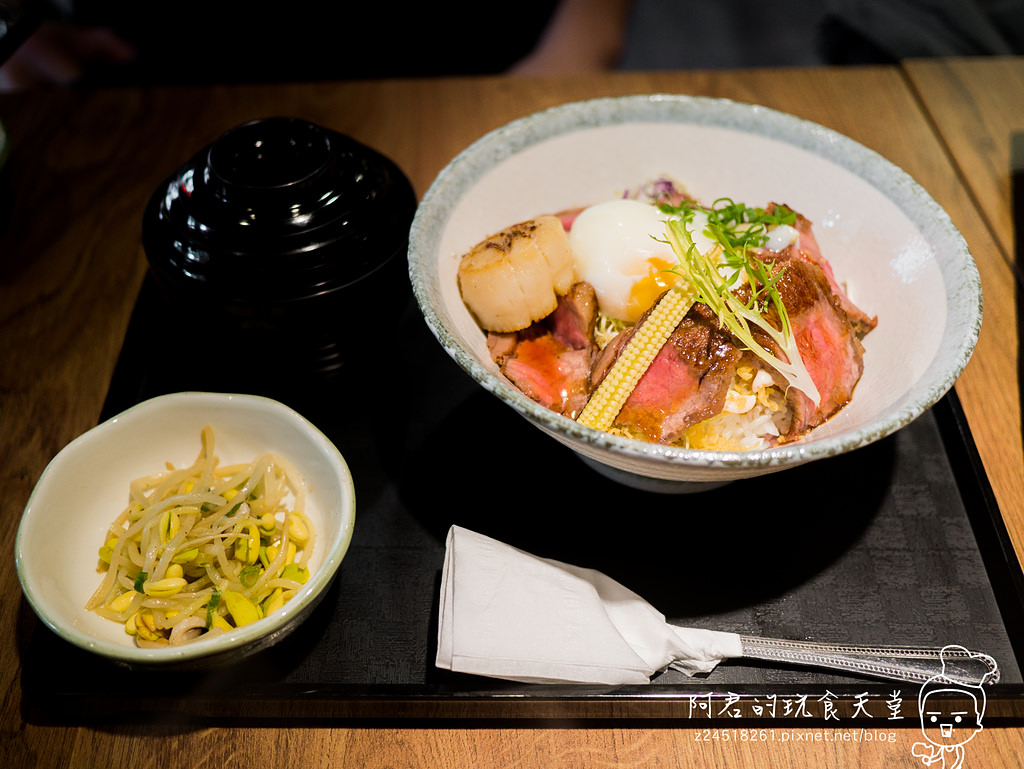 【台北】本陣屋日式料理｜烏龍麵、干貝牛小排丼飯｜中山區、捷運雙連站美食