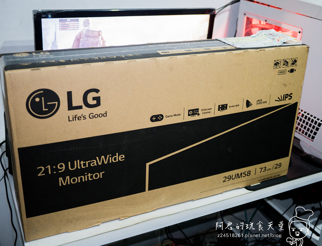 【開箱】LG 29UM58-P｜21:9 WQH｜29吋電競新旗艦