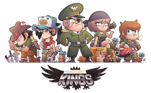 復古風！橫向動作遊戲《Mercenary Kings》