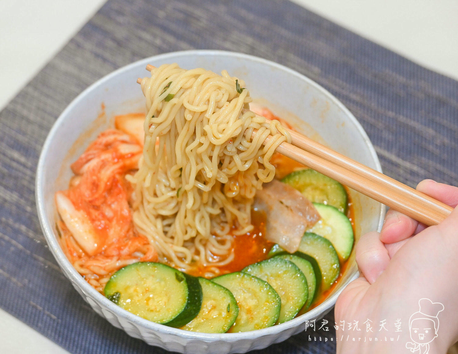 【宅配】超人氣蔬食韓馨巧烤冷麵獨家代理「秀拉麵」｜素食版辛拉麵，全食素者也能吃的道地韓國拉麵