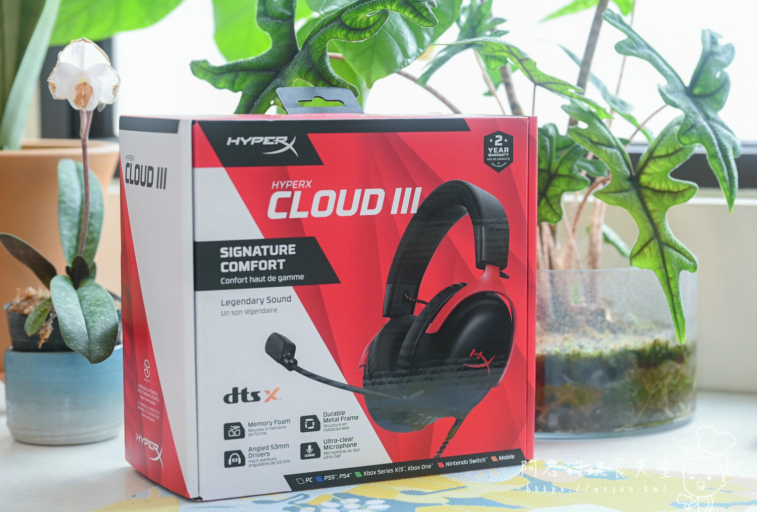 【開箱】HyperX Cloud III 電競耳機麥克風｜時隔八年的淬鍊重生