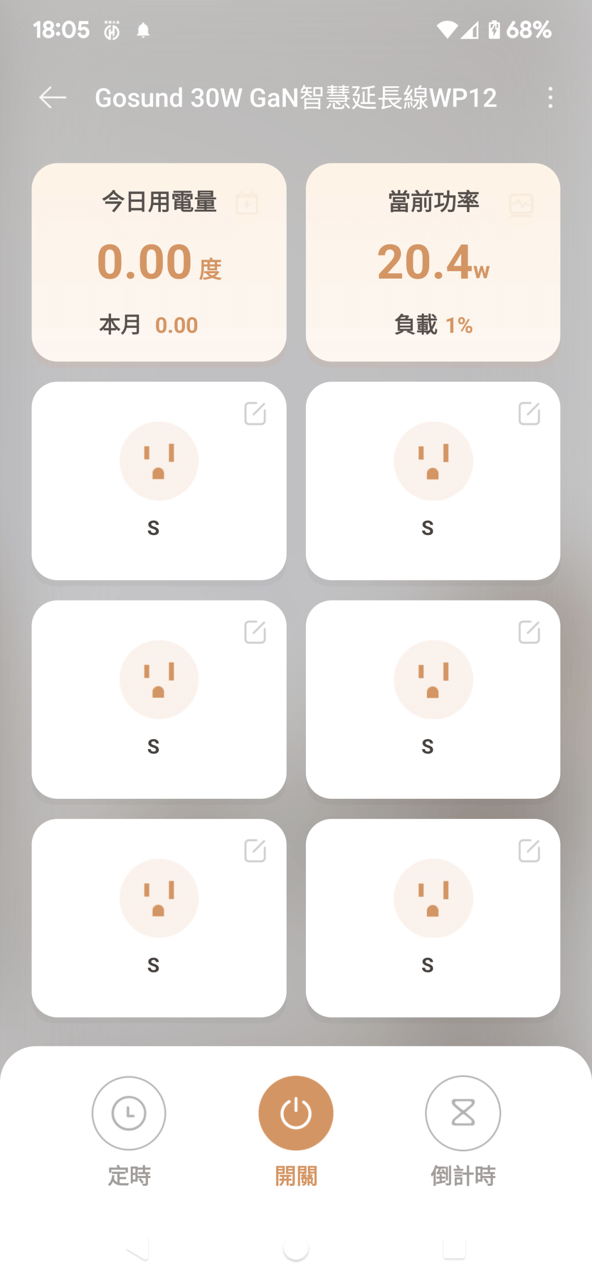 【開箱】Gosund 30W Gan 智慧延長線｜6孔AC+3孔USB，除了能獨立定時及倒數外，還能直接連接米家APP喔！