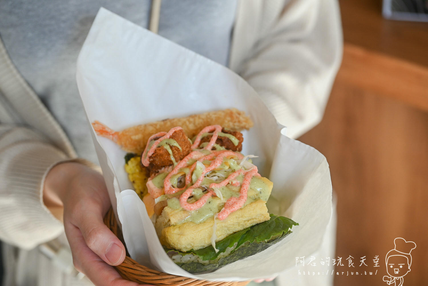 【台中】不握松飯糰|免出國!特級XL超巨無霸沖繩飯糰~就在一中商圈、中國醫商圈 - 第11張圖