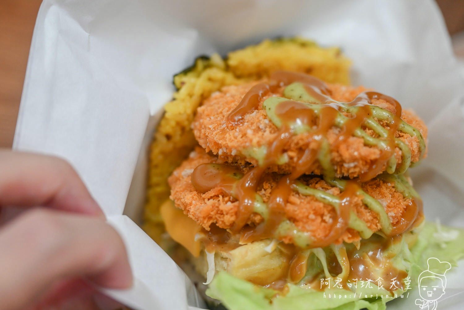 【台中】不握松飯糰|免出國!特級XL超巨無霸沖繩飯糰~就在一中商圈、中國醫商圈 - 第17張圖