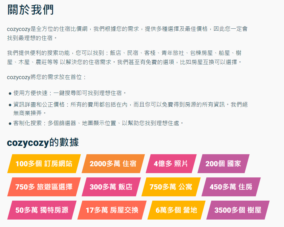 【心得】cozycozy｜旅遊訂房不求人！國內、國外住宿比價好簡單！