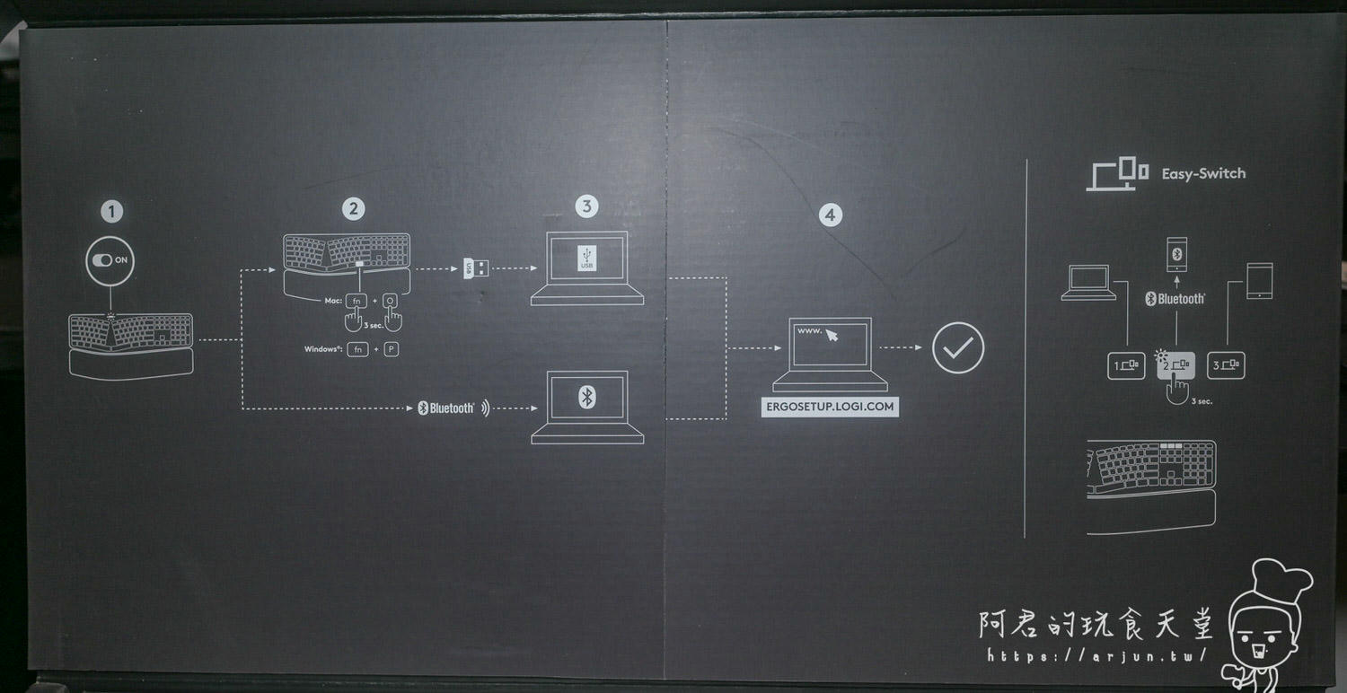 人體工學真的有用嗎？Logitech 羅技 Ergo K860人體工學鍵盤 開箱評測、使用半年心得評價｜改善手腕疼痛的辦公室神器