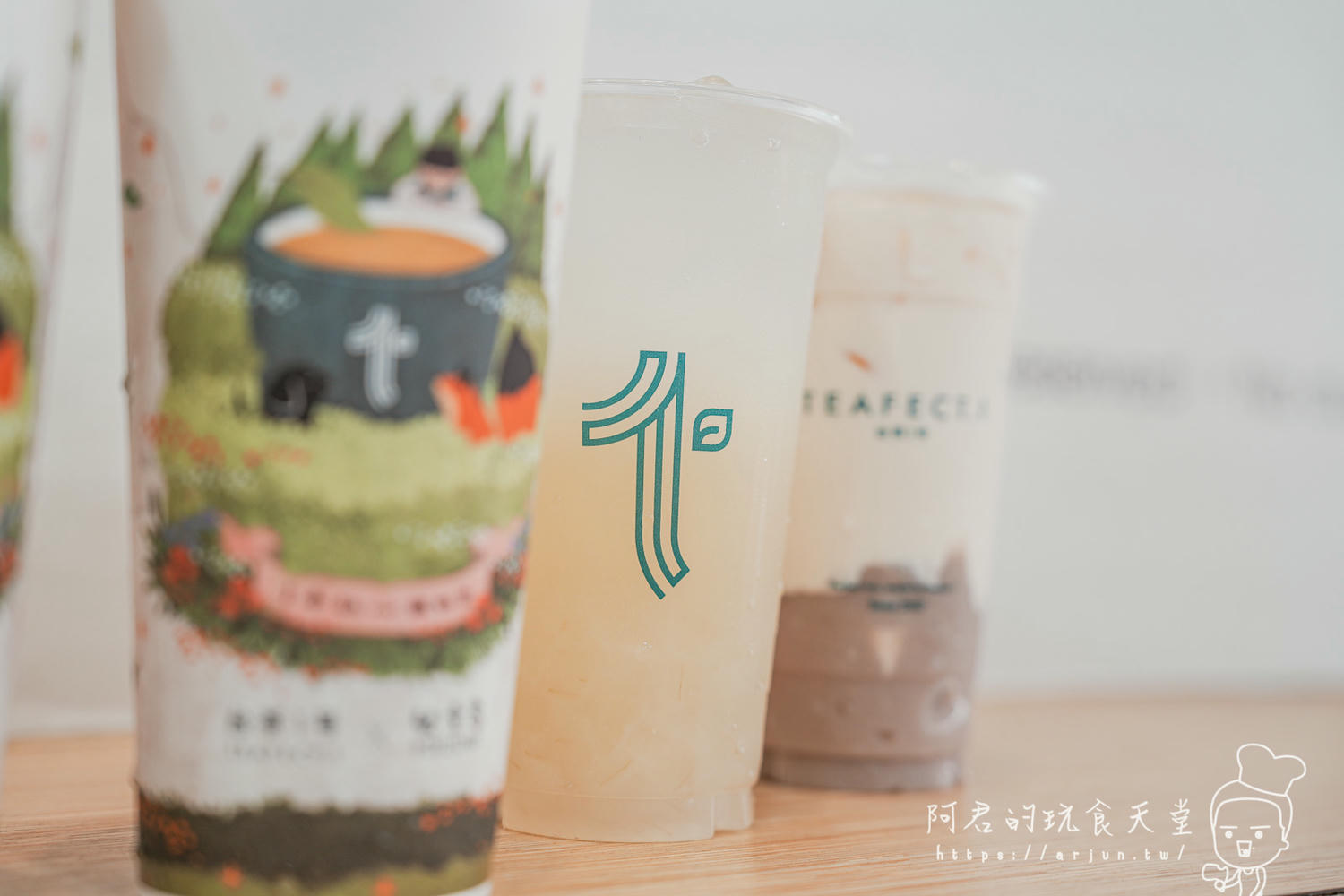 【台中】台茶1号學士店，攜手兒童島打造夢幻聯名，讓飲料杯也能萌趣十足