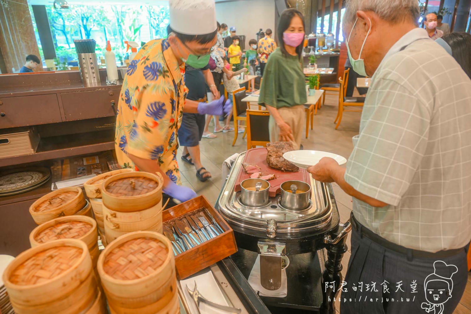 【台中】鮭魚控崩潰！台中長榮桂冠酒店，BUFFET吃到飽竟然沒有鮭魚？台中吃到飽推薦