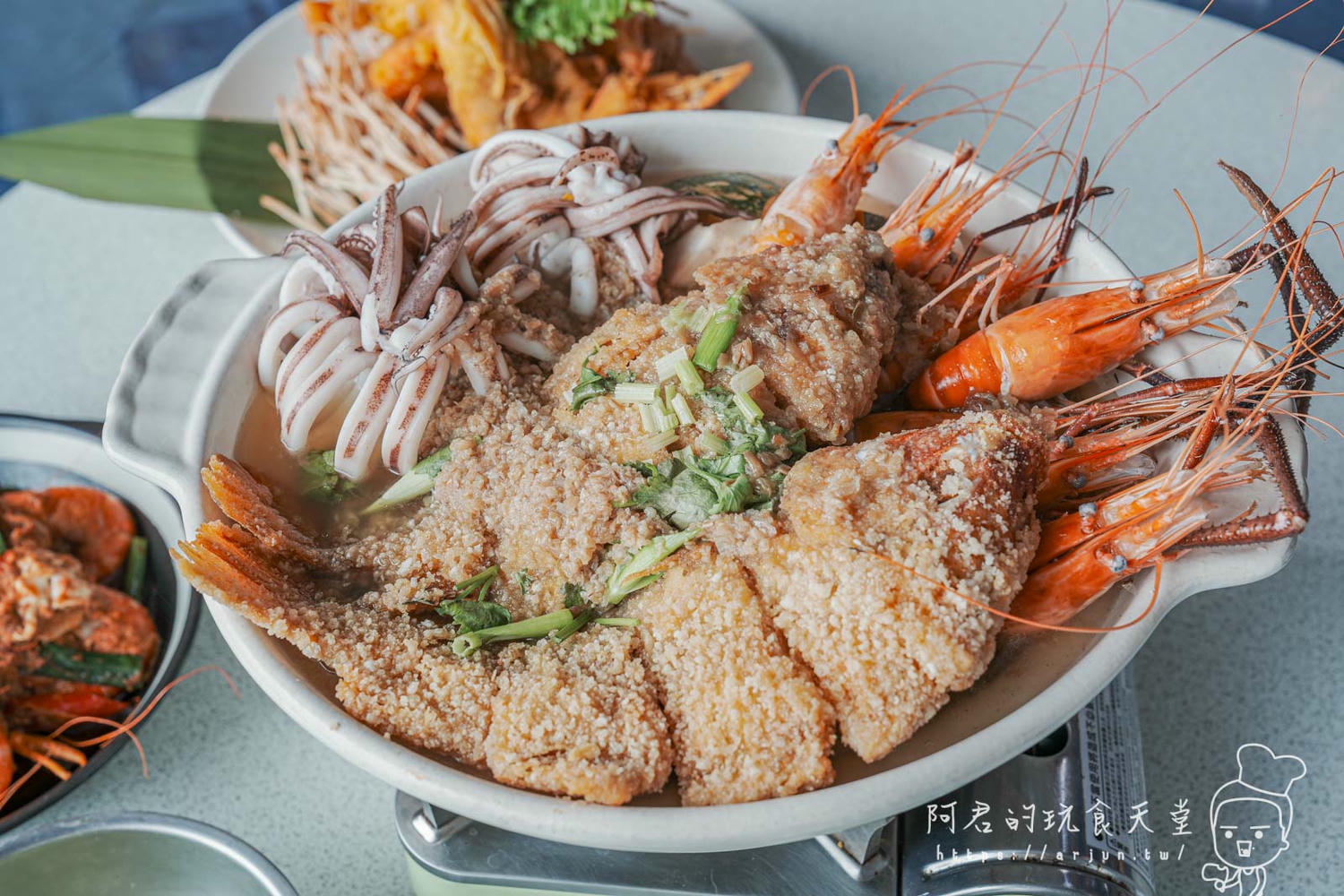 海鮮控注意！屏東黃金蝦無毒泰國蝦餐廳，SPA泰國蝦，創意料理驚艷你的味蕾，親子友善餐廳推薦