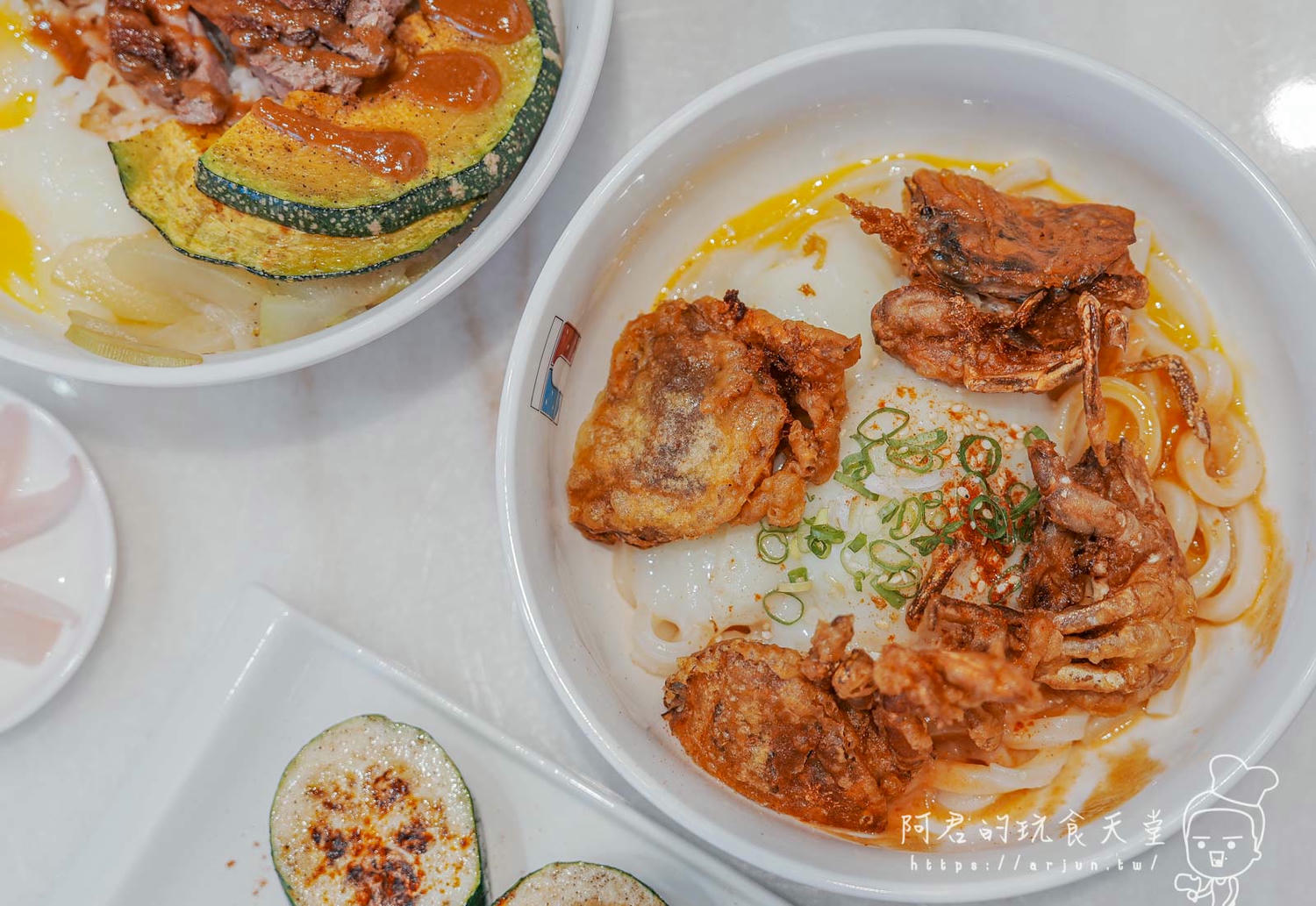 台中丼飯推薦，法丼Fadone 福科店，顛覆傳統的法日混血，熟成櫻桃鴨胸丼、軟殼蟹烏龍麵必點