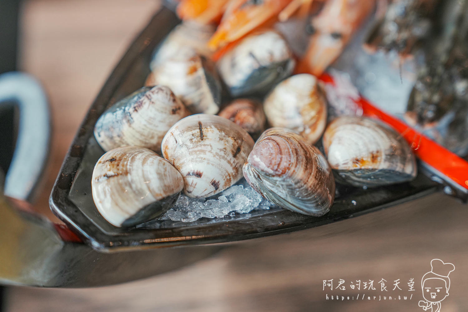 沙鹿火鍋推薦，宇良食必點爆蝦雙人套餐，超澎湃海鮮拼盤加上多種口味湯底一次滿足