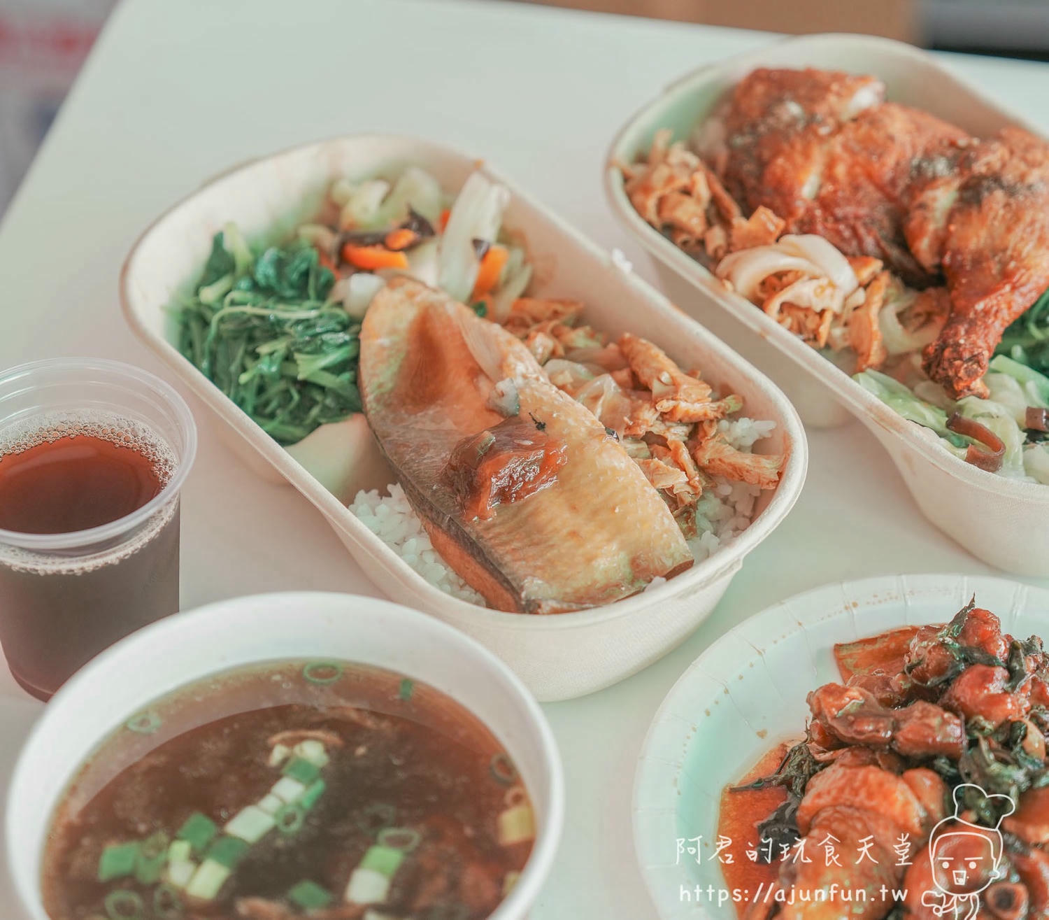 台中向上市場美食,一力發,飄香20年排骨酥湯、香酥雞腿便當,在地人激推的暖心美味 - 第11張圖