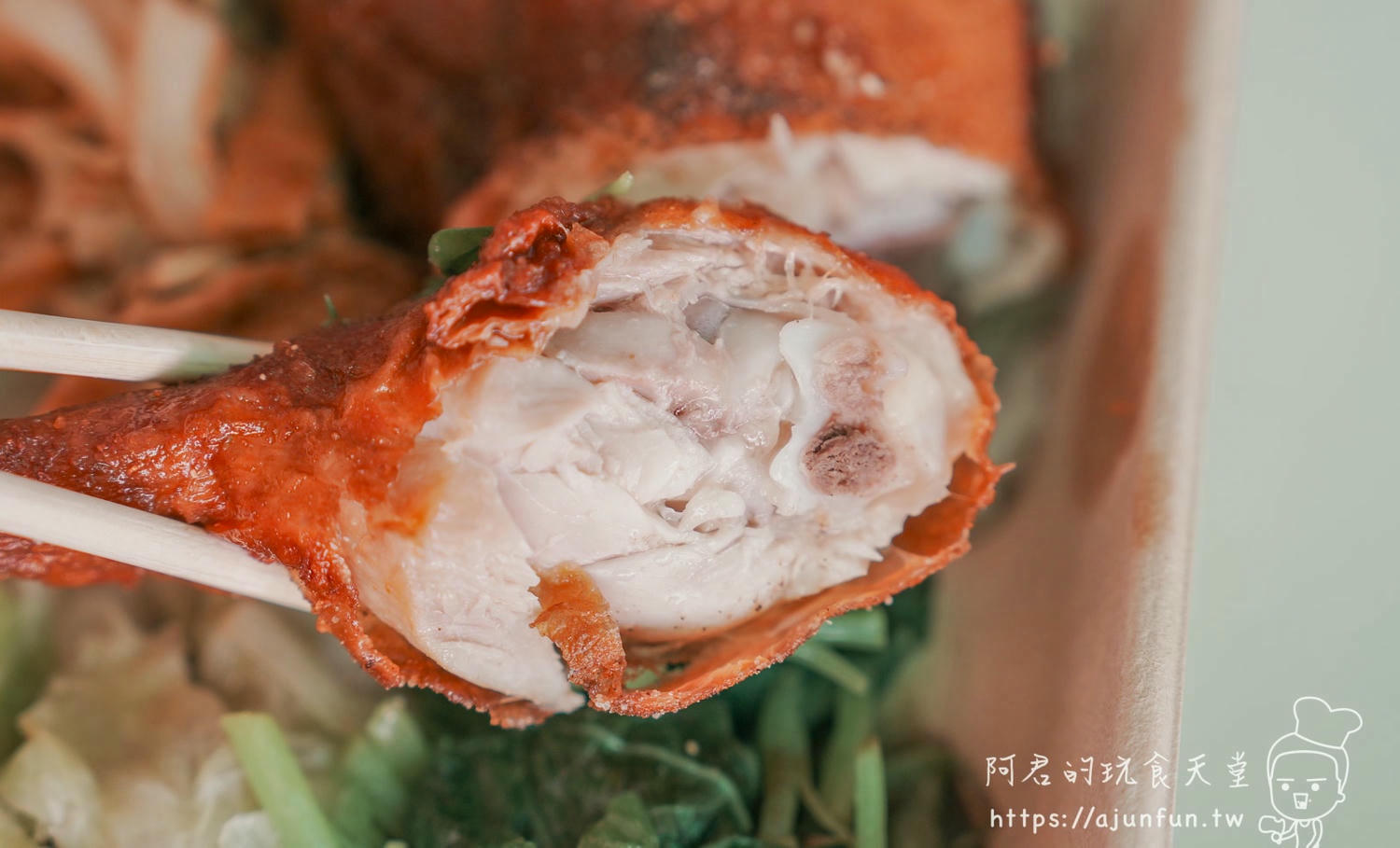台中向上市場美食,一力發,飄香20年排骨酥湯、香酥雞腿便當,在地人激推的暖心美味 - 第7張圖