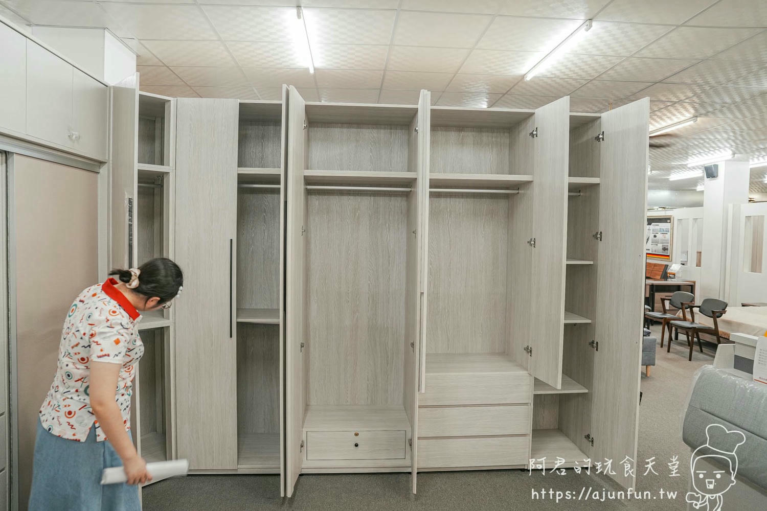 彰化鹿港30年老字號家具行!先進傢俱x愛庫家居:3000坪賣場,專業室內設計,系統櫃、收納家具,打造整齊有序的居家空間! - 第58張圖
