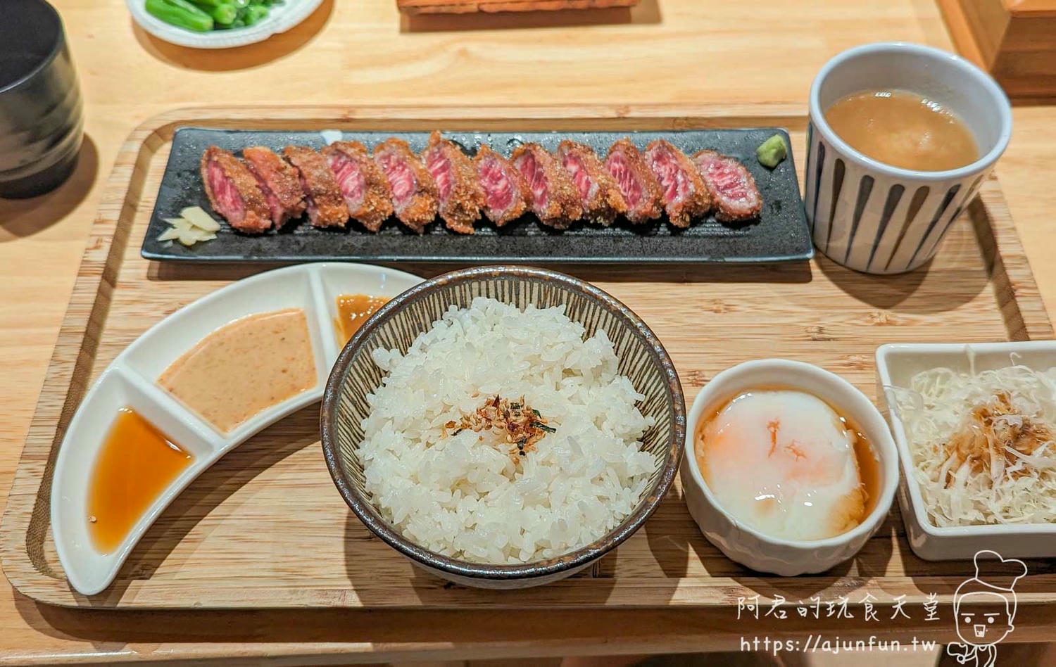嵐山炸牛排專賣店 大墩店,職人手作漢堡排必吃,評價兩極的西屯超人氣美食(菜單) - 第21張圖