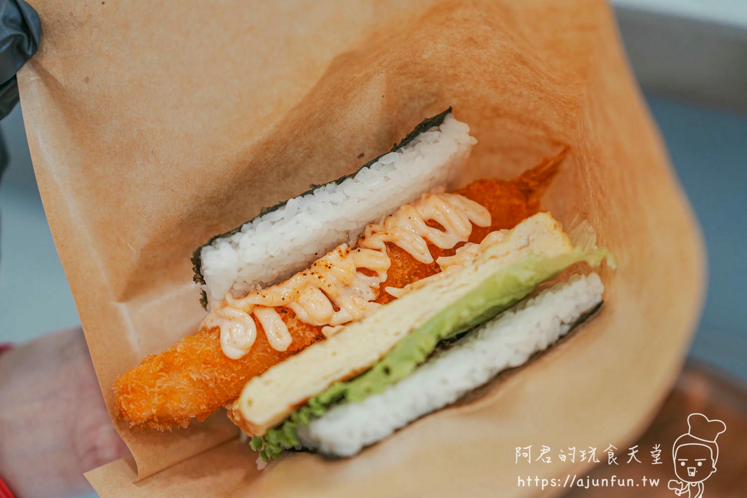 【埔里美食推薦】製飯糰|在地人氣早午餐!全台獨家皎白筍天婦羅飯糰 - 第11張圖