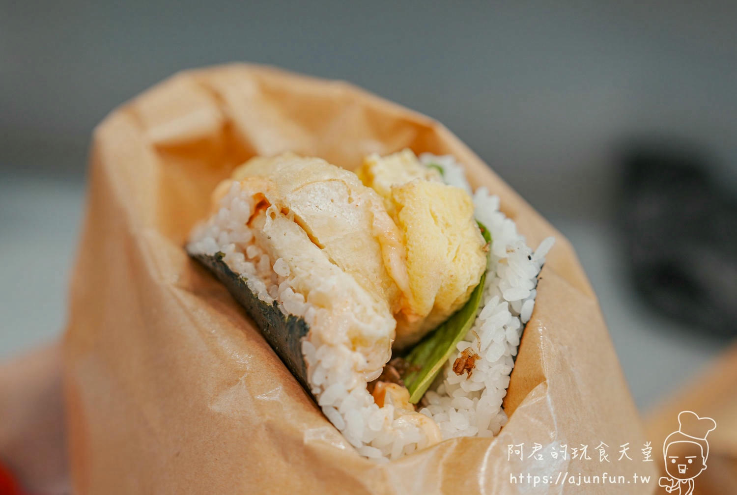 【埔里美食推薦】製飯糰|在地人氣早午餐!全台獨家皎白筍天婦羅飯糰 - 第20張圖