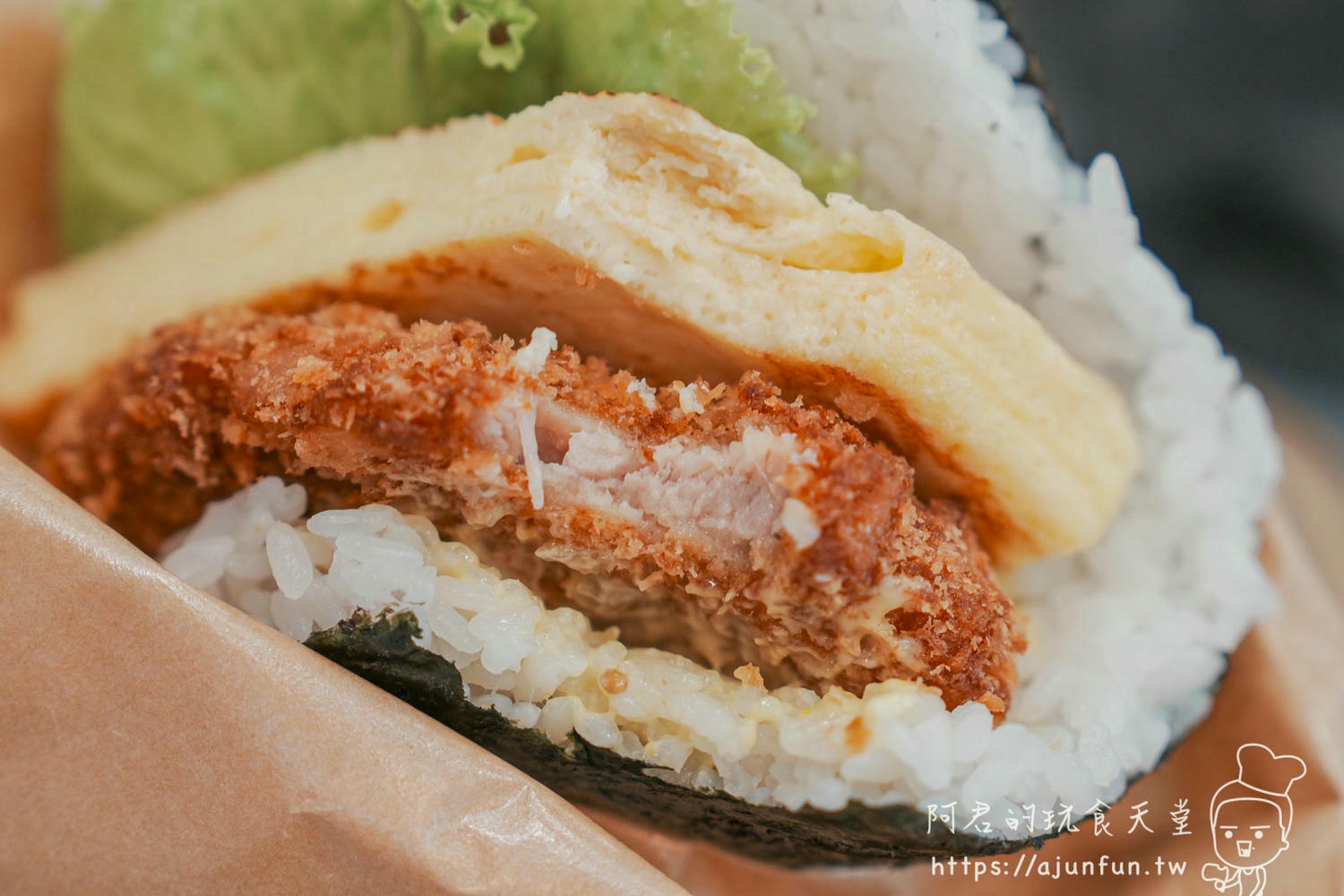 【埔里美食推薦】製飯糰|在地人氣早午餐!全台獨家皎白筍天婦羅飯糰 - 第17張圖