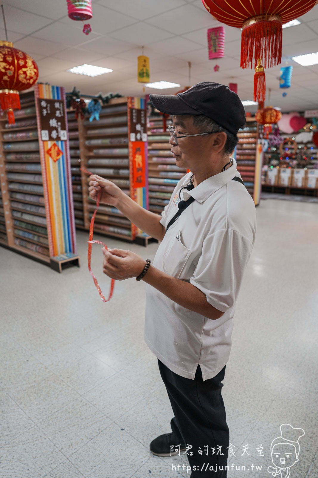 【鹿港親子景點】緞帶王觀光工廠,全台最大緞帶博物館,雨天備案好去處 - 第15張圖