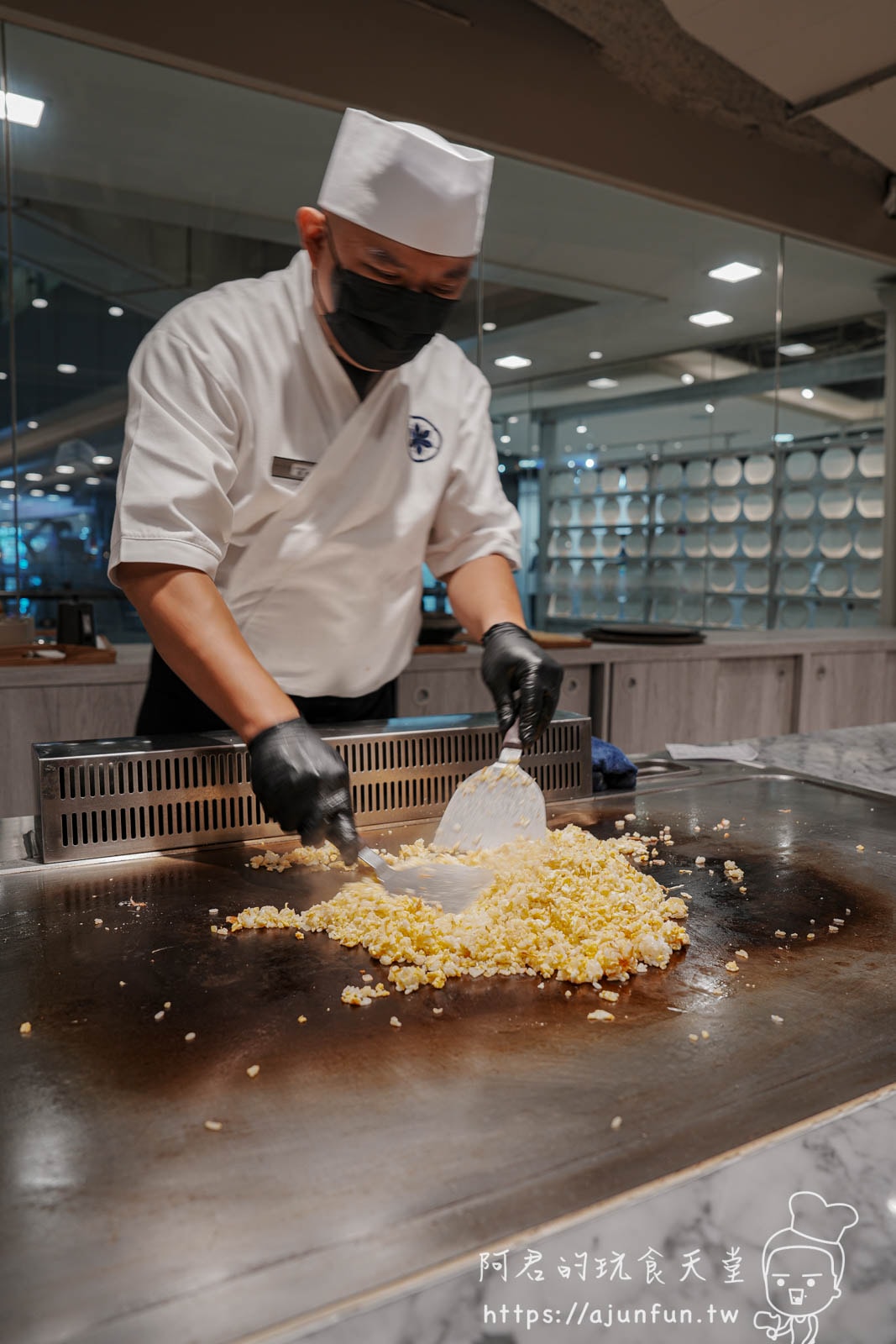 台北一位難求無菜單鐵板燒,插旗中台灣首店,明水然・樂,遊逛台中必探的網紅名店~無菜單鐵板燒 - 第47張圖