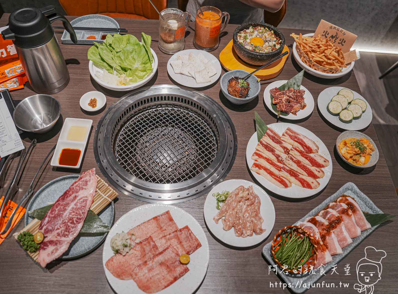 中科燒肉推薦,火火燒肉販賣所插旗福科路!高質感燒肉餐廳,頂級肉品、貼心服務還是寵物友善 - 第8張圖