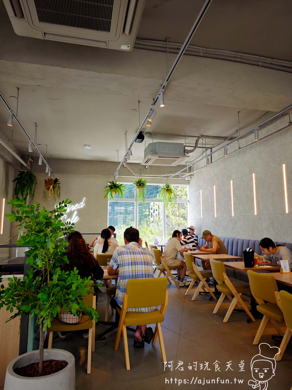 埔里美食新地標!日月町複合式商場 WIRED CAFÉ,絕美用餐空間,IG 打卡熱點 - 第3張圖