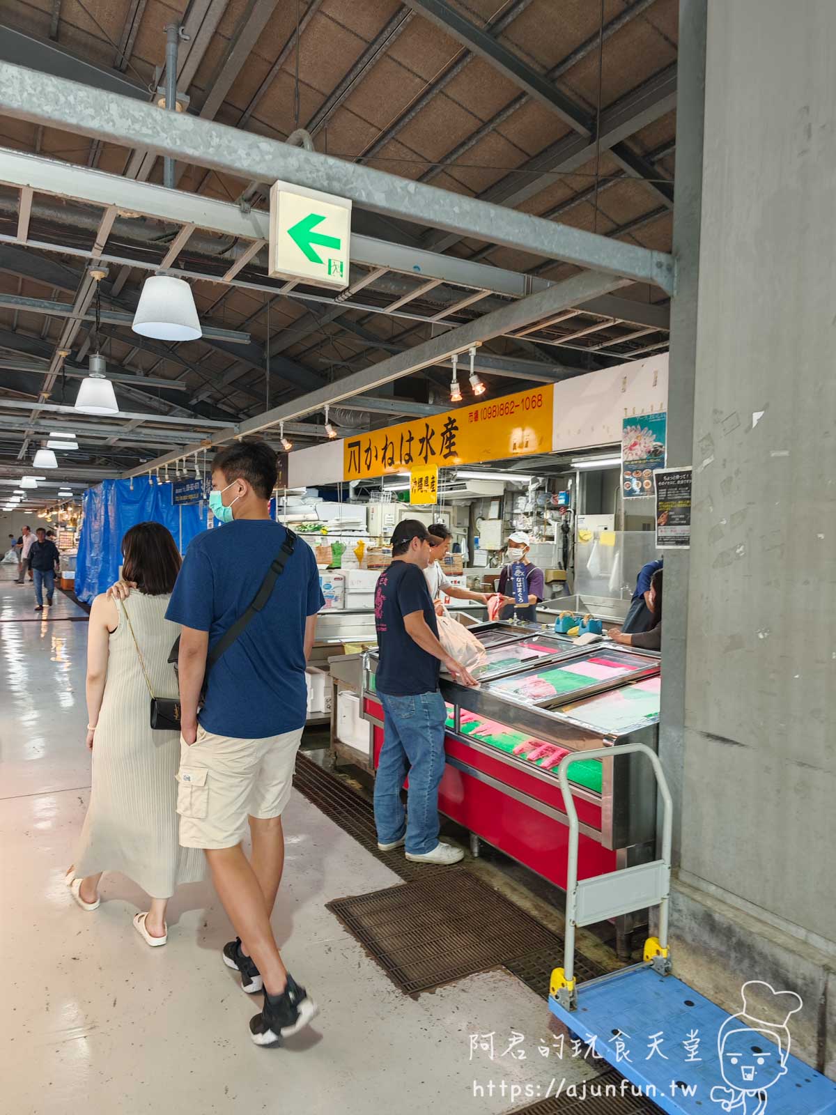 【沖繩那霸】泊港魚市場 (泊いゆまち) 美食攻略:鮪魚生魚片必吃!交通停車、營業時間、店家推薦 - 第2張圖