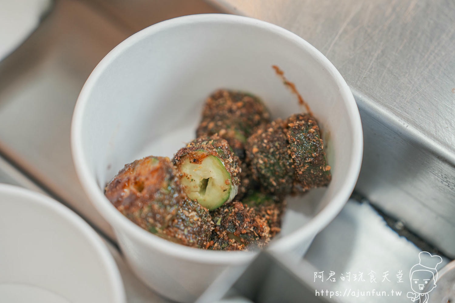 【一中街夜市美食】炳叔烤玉米一中店,現烤糯米玉米,獨特直立烤法,醬香迷人,一中商圈必吃 - 第18張圖