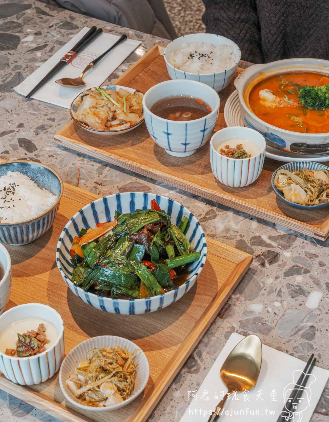 【台中台菜餐廳】湯明茶樓,新式台菜定食,一個人也能輕鬆享受 - 第14張圖