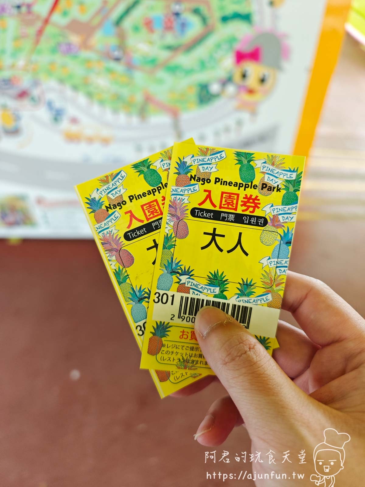 【沖繩親子景點推薦】名護鳳梨園,搭鳳梨車、逛恐龍園,下雨也可以玩 - 第2張圖