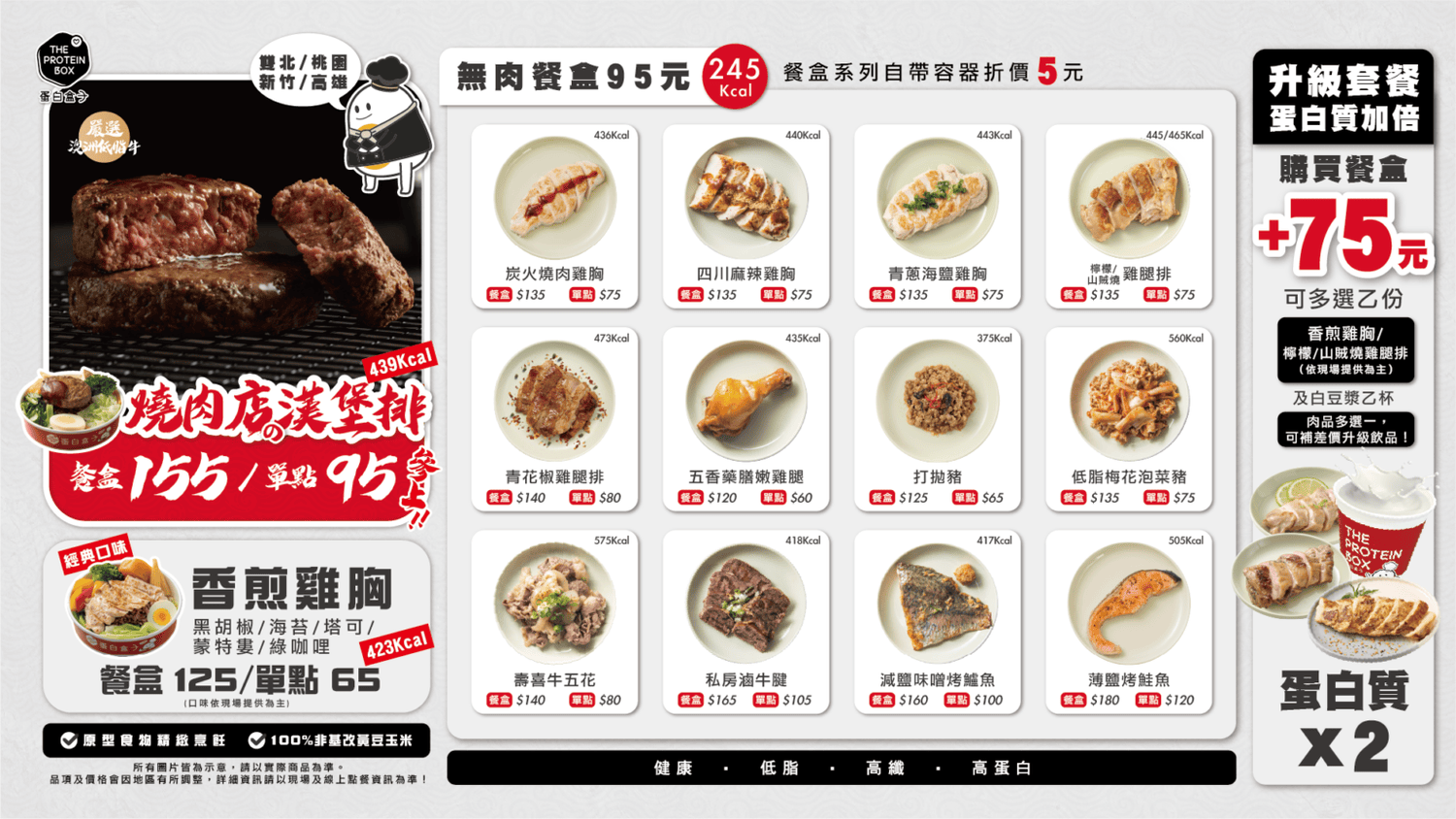 【台中健康餐】蛋白盒子 復興店,增肌減脂看這裡,健康好吃的低GI餐盒 - 第6張圖