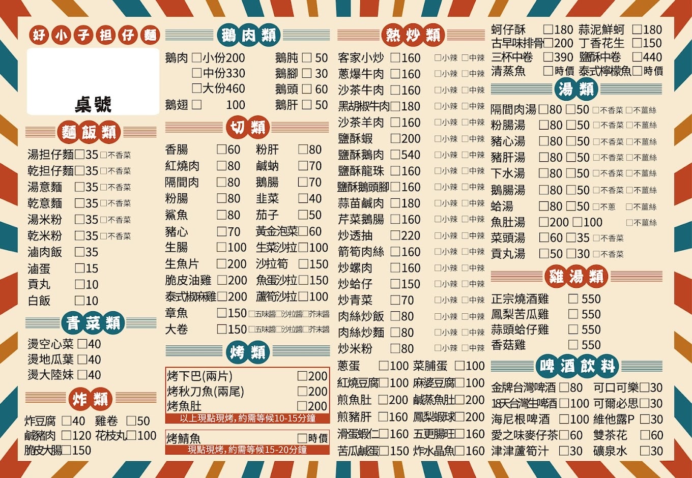 【南屯小吃】好小子擔仔麵,不只靠「擔仔麵」,煎豬肝封神、鵝肉稱王、滷肉飯成精 - 第3張圖