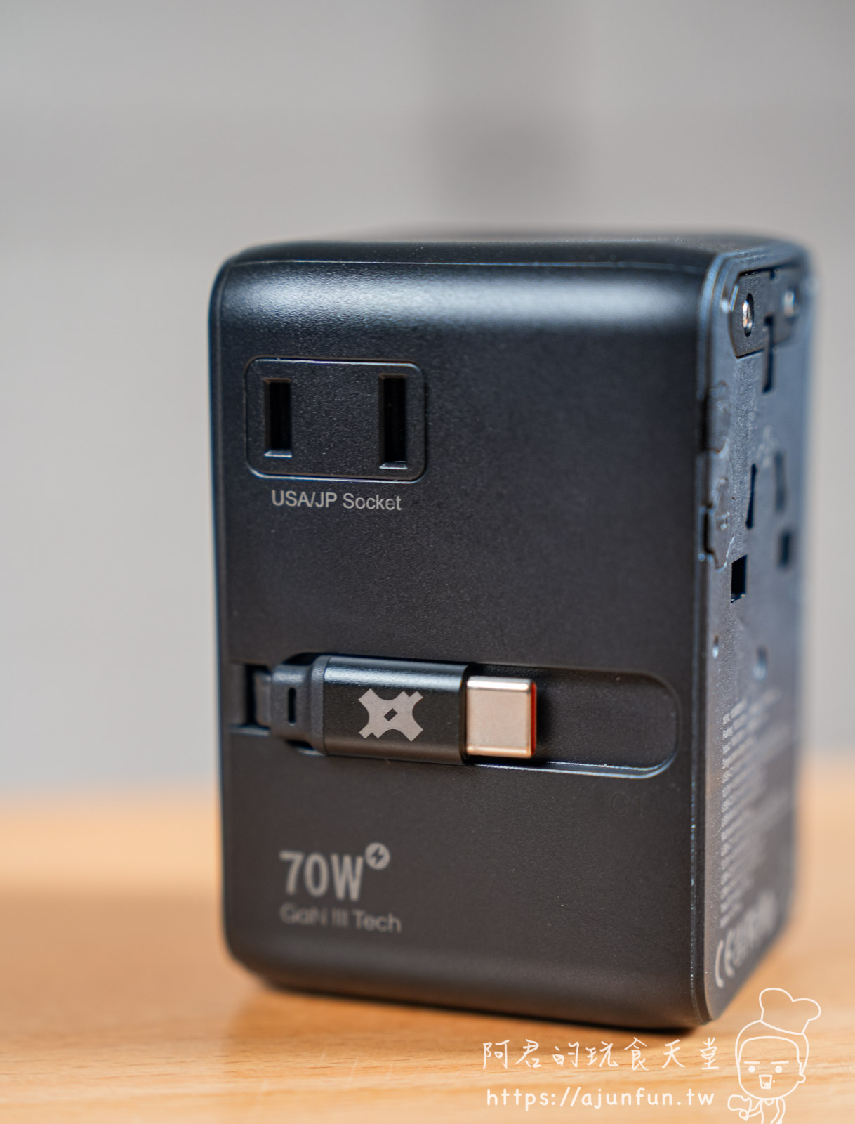 CHOZEN 萬國極線充開箱,出國旅行充電終極神器!70W快充、伸縮線一顆暢遊180+國 - 第3張圖