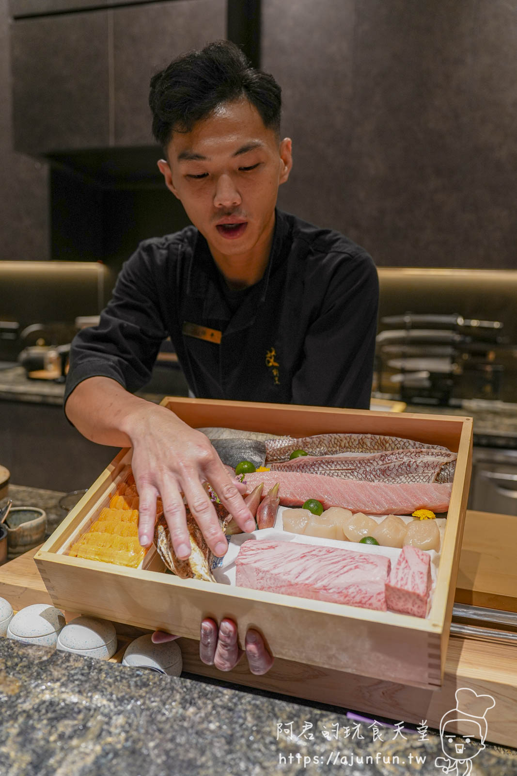【台中北屯】艾割烹:2880元吃黑鮪魚蛇腹、A5和牛!高CP值無菜單料理推薦,慶生約會首選! - 第12張圖