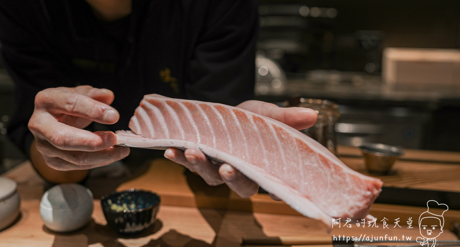 【台中北屯】艾割烹:2880元吃黑鮪魚蛇腹、A5和牛!高CP值無菜單料理推薦,慶生約會首選! - 第26張圖