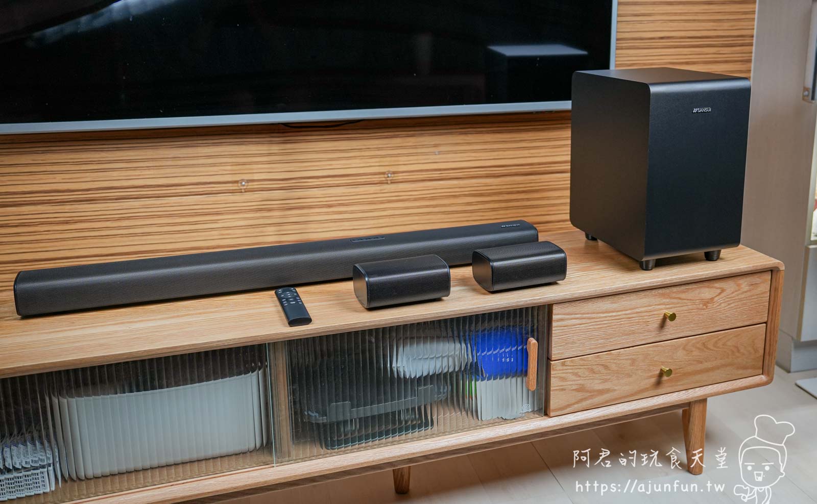 不只是聽,更是「體感」SANSUI 聲空艙 5.1.4 聲道評測,真無線環繞與 Dolby Atmos 值得買嗎?優缺點全公開! - 第1張圖