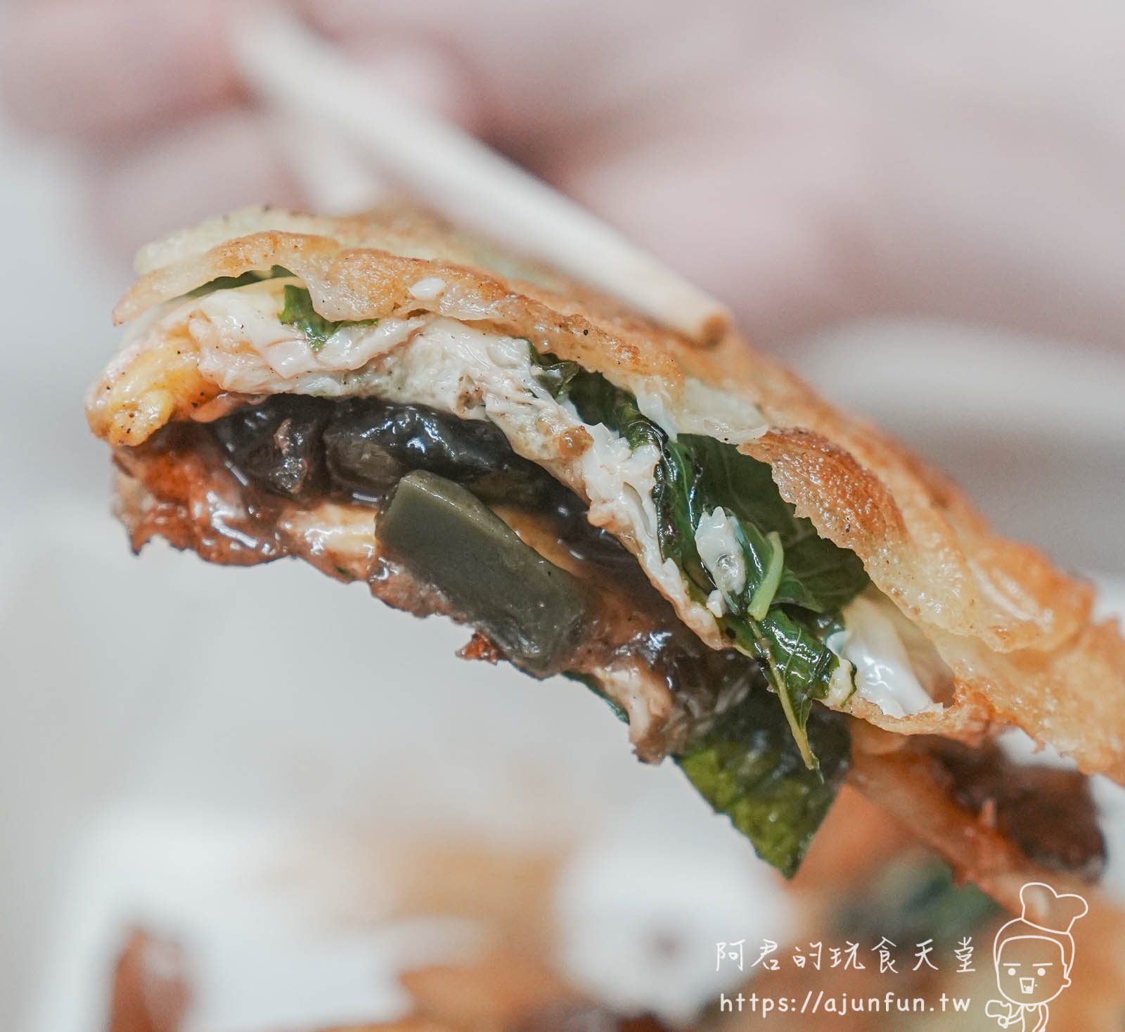 彰師大學生激推!?餅霸天下,脆皮粉漿蛋餅讓在地人也甘願排隊! - 第14張圖