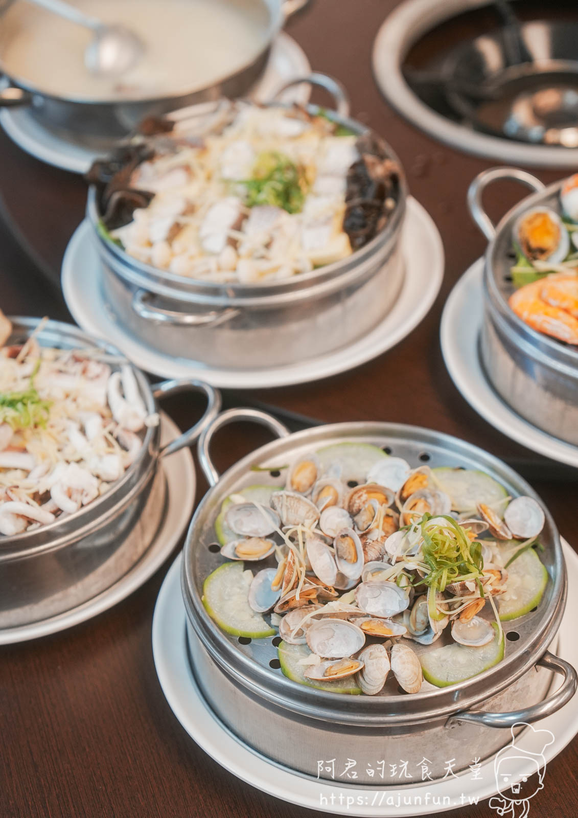 嘉義太保美食,嘉漁海鮮宴餐廳,現蒸海鮮塔居然也有雙人套餐!國一交流道5分鐘就到 - 第22張圖