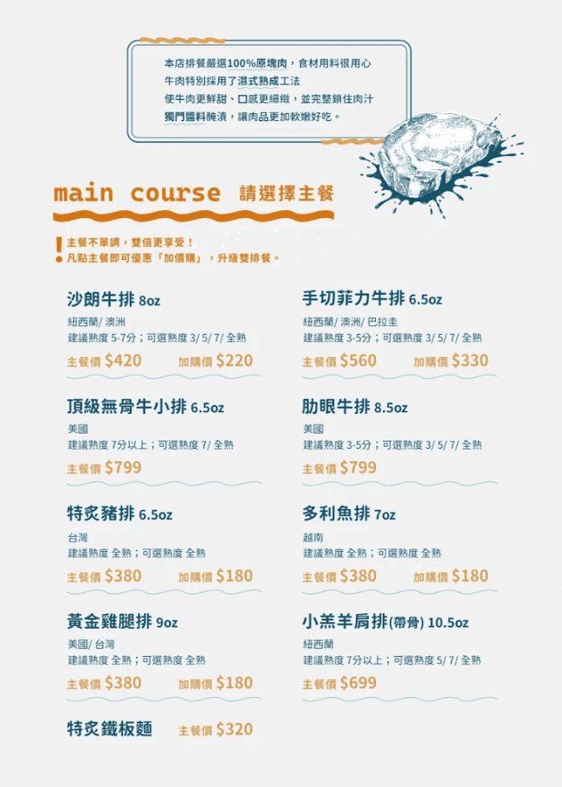 2026 員林牛排推薦｜嗨溢牛排，堅持原塊肉的員林聚餐口袋名單