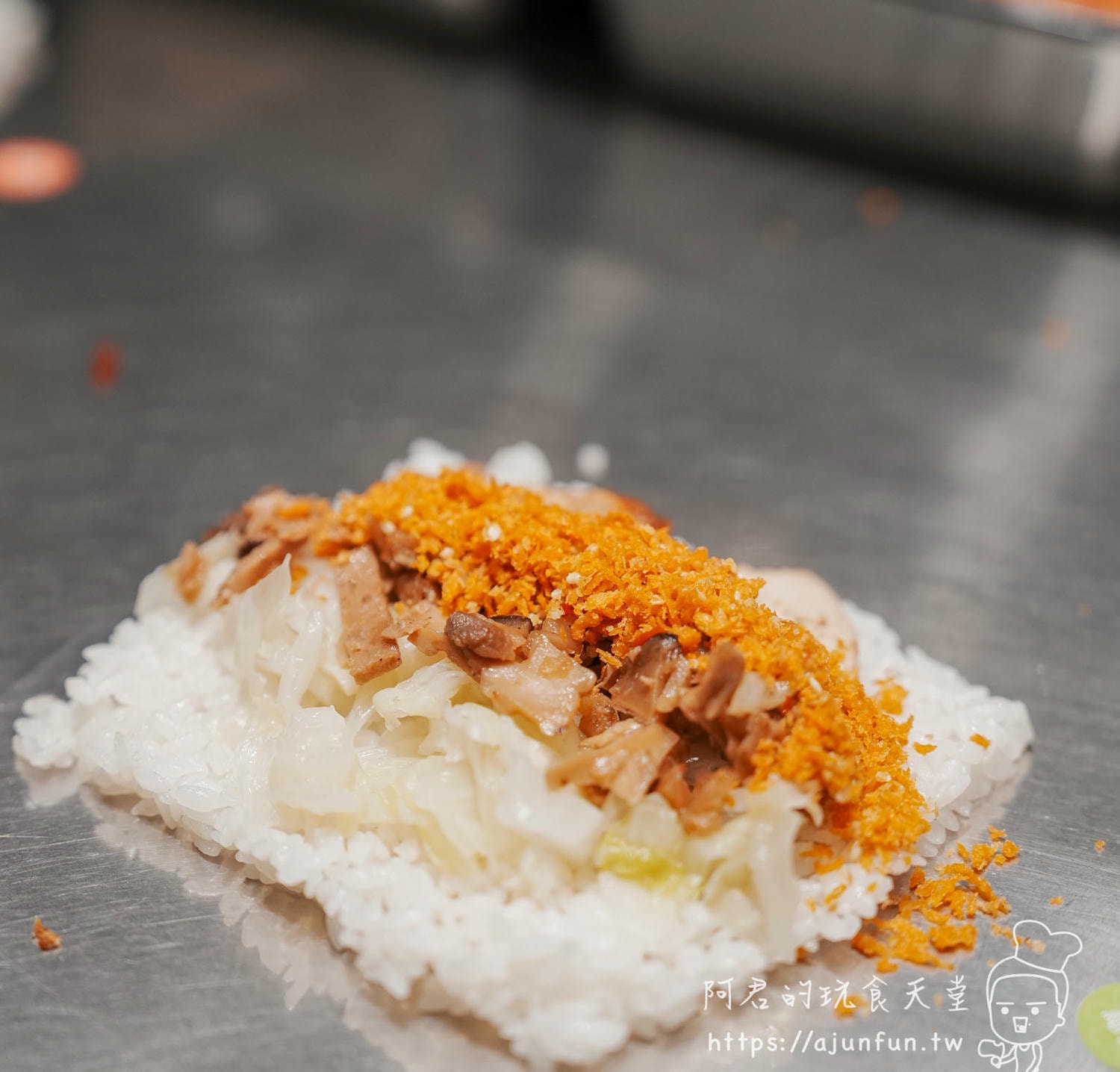 米浪飯卷漢口店｜台中西屯海苔飯捲｜自助點餐 3 分鐘取餐，素食也驚喜