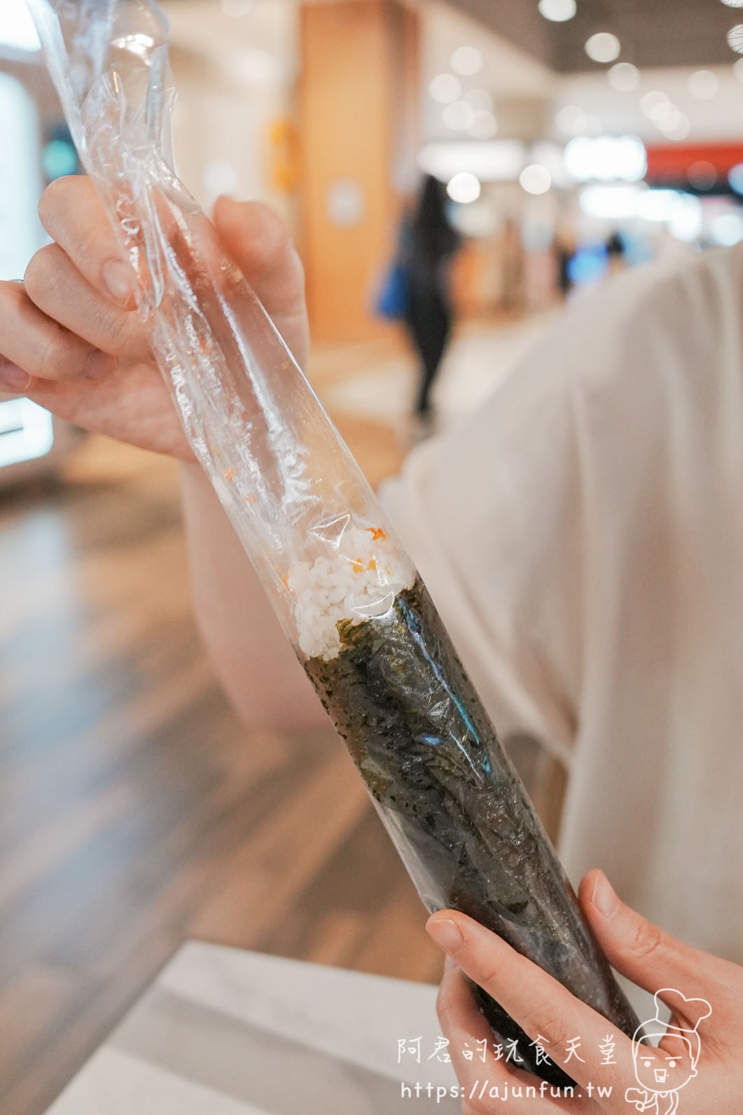 米浪飯卷漢口店｜台中西屯海苔飯捲｜自助點餐 3 分鐘取餐，素食也驚喜