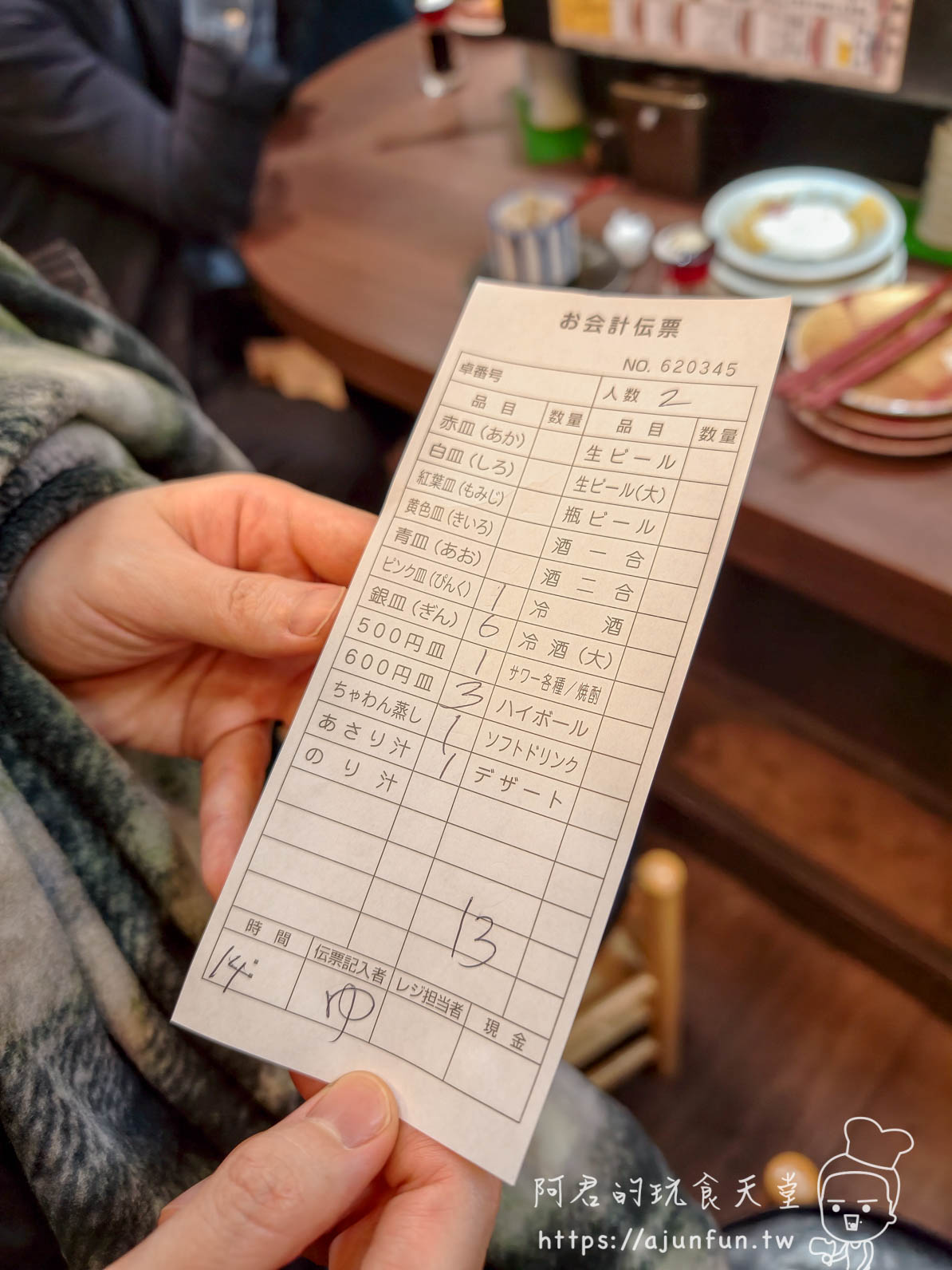 成田機場美食｜元祖壽司 T2 手握迴轉壽司，¥159 起兩人不到 5,000 円吃到撐