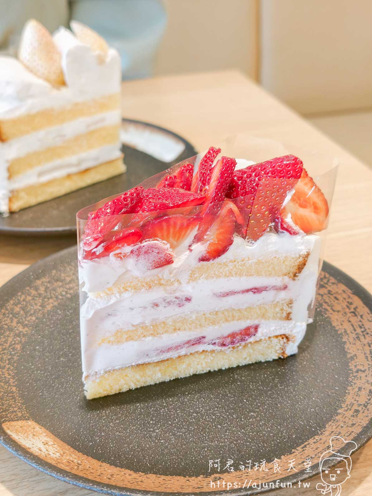 酒々井 Outlets 甜點｜Café comme ça｜糖度 20.9 的黑色草莓蛋糕，全日本僅 70 戶農家生產