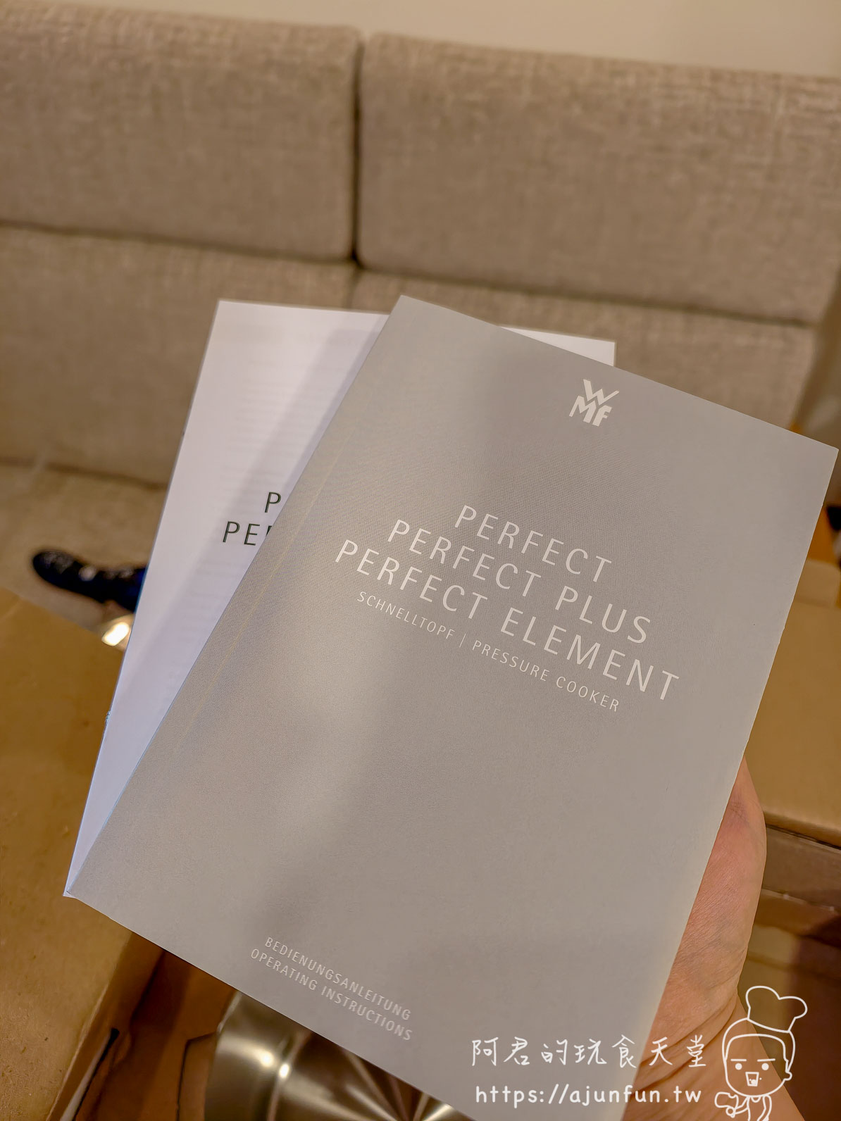 WMF Perfect / Plus / Element 共用操作說明書封面