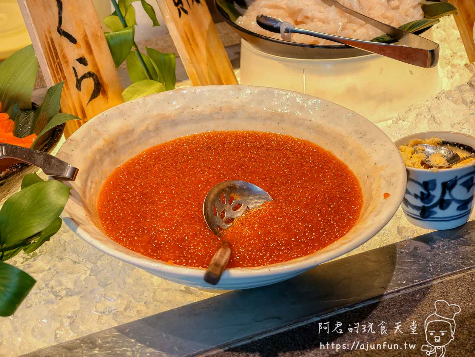 函館 海と灯 自助吧滿碗いくら鮭魚卵 - 阿君的玩食天堂