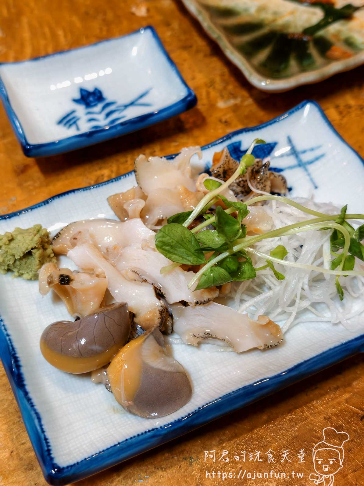 百万石餐桌藍白醬油碟