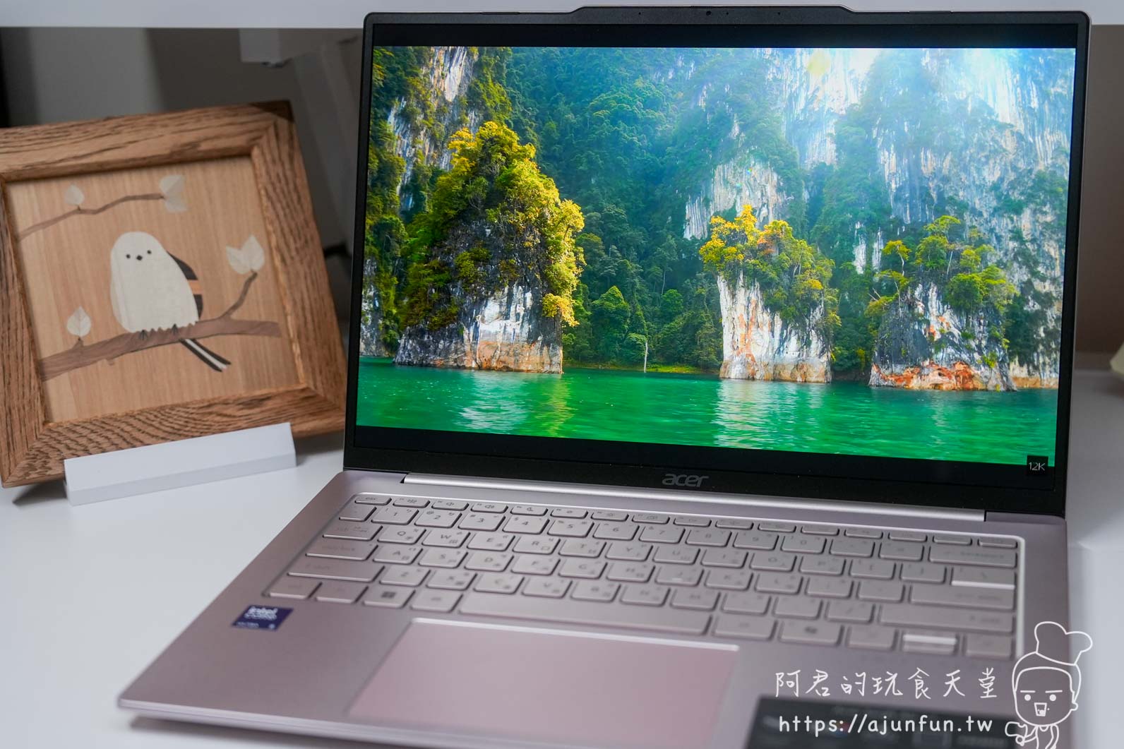 2.8K OLED 播放高對比影像的實際畫面