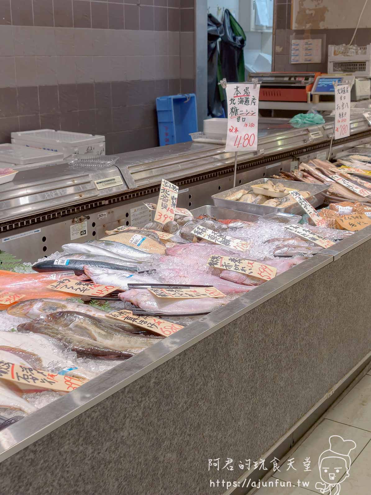 【函館購物】丸井今井函館店攻略|B1食品街、六花亭、交通與雨天逛街 - 第6張圖 丸井今井百貨函館攻略 地下超市鮮魚區北海道産糠ニシン價格牌 - 阿君的玩食天堂